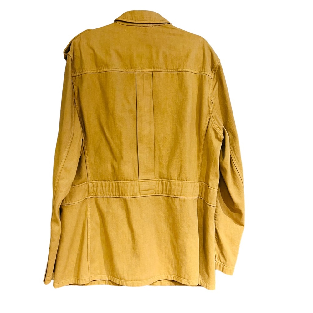 Polo 80s Vintage by Ralph Lauren Thick 100% Cotton Canvas Long Jacket Size XL - Picture 7 of 12